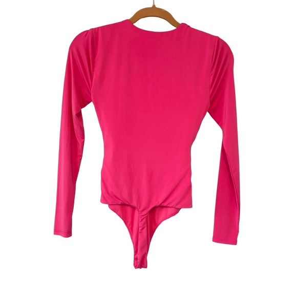 Lovers and Friends Anya Bodysuit - Hot Pink, Sz XS - Picture 4 of 14